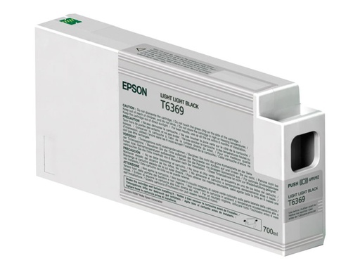 [C13T636900] Epson UltraChrome HDR - 700 ml - negro claro claro - original - cartucho de tinta - para Stylus Pro 7890, Pro 7900, Pro 9890, Pro 9900, Pro WT7900