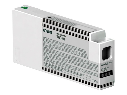 [C13T636800] Epson UltraChrome HDR - 700 ml - negro mate - original - cartucho de tinta - para Stylus Pro 7700, Pro 7890, Pro 7900, Pro 9700, Pro 9890, Pro 9900, Pro WT7900