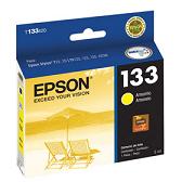 [T133420-AL] Epson 133 - Amarillo - original - cartucho de tinta - para Stylus NX130, NX230, NX430, TX123, TX130, TX133, TX135, TX235, TX430; Stylus Office TX320