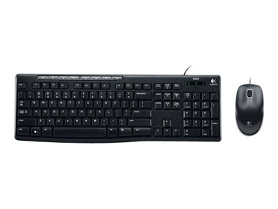 [920-002714] Logitech Media Combo MK200 - Juego de teclado y ratón - USB - inglés