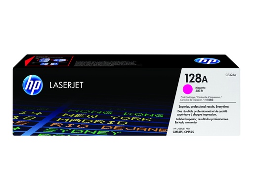 [CE323A] HP 128A - Magenta - original - LaserJet - cartucho de tóner (CE323A) - para Color LaserJet Pro CP1525n, CP1525nw; LaserJet Pro CM1415fn, CM1415fnw
