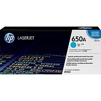 [CE271A] HP 650A - Cián - original - LaserJet - cartucho de tóner (CE271A) - para Color LaserJet Enterprise CP5520, CP5525, M750