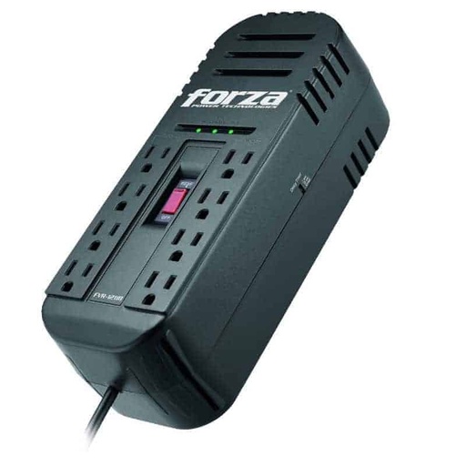 [FVR-2201M] Forza Power Technologies - Automatic voltage regulator - 8 - 2200 VA - AC 120 V - Forza AVR FVR-2201M 2200VA 1100W 8 Out 120V US