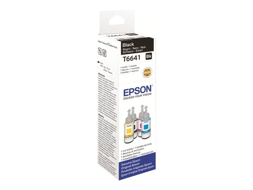 [T664120-AL] Epson T664 - 70 ml - negro - recarga de tinta - para Epson L380, L386, L395, L495; EcoTank ET-2600, 2650, L310, L380, L656; Expression ET-2600
