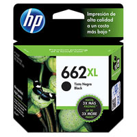[CZ105AL] HP 662XL - Alto rendimiento - negro - original - Ink Advantage - cartucho de tinta - para Deskjet 1516, Ink Advantage 15XX, Ink Advantage 26XX, Ink Advantage 46XX