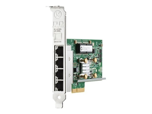 [647594-B21] HPE 331T - Adaptador de red - PCIe 2.0 x4 perfil bajo - Gigabit Ethernet x 4 - para Nimble Storage dHCI Large Solution with HPE ProLiant DL380 Gen10