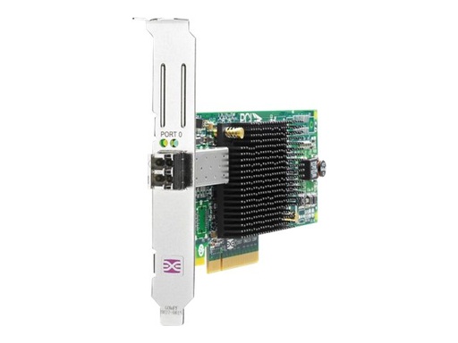 [AJ762B] HPE 81E - Adaptador de bus de host - PCIe 2.0 x4 / PCIe x8 perfil bajo - 8Gb Fibre Channel - para Modular Smart Array 1040, 2040; ProLiant DL360e Gen8, DL370 G6, DL385p Gen8, SL210t Gen8
