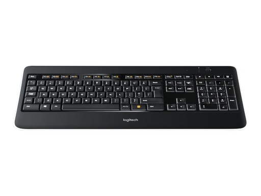 [920-002359] Logitech Wireless Illuminated Keyboard K800 - Teclado - retroiluminación - inalámbrico - 2.4 GHz - EE. UU.