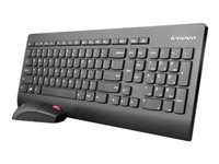 [0A34055] Lenovo Ultraslim Plus Wireless - Juego de teclado y ratón - inalámbrico - 2.4 GHz - español (Latinoamérica) - negro