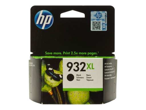 [CN053AL] HP 932XL - Alto rendimiento - negro - original - cartucho de tinta - para Officejet 6100, 6600 H711a, 6700, 7110, 7510, 7610, 7612