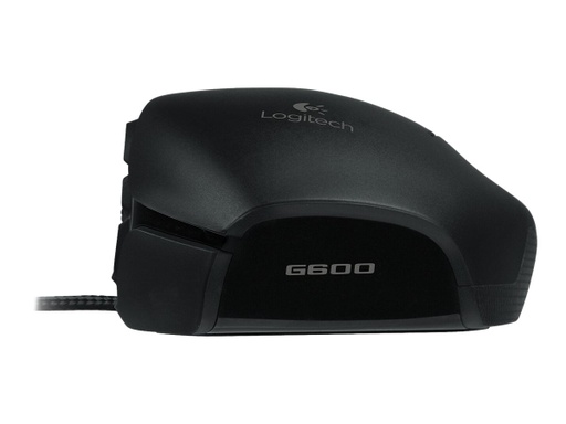 [910-003879] Logitech Gaming Mouse G600 MMO - Ratón - diestro - laser - 20 botones - cableado - USB - negro