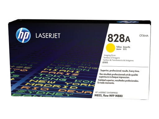 [CF364A] HP 828A - Amarillo - original - kit de tambor - para Color LaserJet Managed Flow MFP M880; LaserJet Enterprise Flow MFP M880