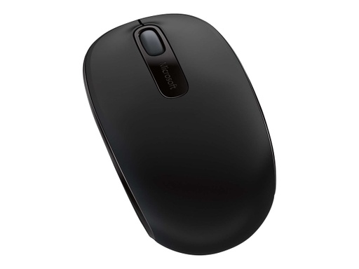 [U7Z-00001] Microsoft ratón móvil inalámbrico 1850 - Ratón - diestro y zurdo - óptico - 3 botones - inalámbrico - 2.4 GHz - receptor inalámbrico USB - negro