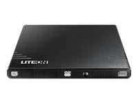 [EBAU108] LiteOn eBAU108 - Unidad de disco - DVD±RW (±R DL) / DVD-RAM - 8x/8x/5x - USB 2.0 - externo - negro