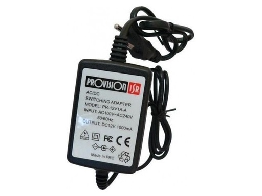 [PR-12V1A-A] Provision ISR - PR-12V1A - Voltaje - Fuente de poder 12 Voltios 1 Amperios - Garantía local: 2 años