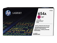 [CF333A] HP 654A - Magenta - original - LaserJet - cartucho de tóner (CF333A) - para Color LaserJet Enterprise M651dn, M651n, M651xh; Color LaserJet Managed M651dnm, M651xhm