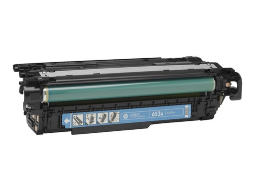 [CF331A] HP 654A - Cián - original - LaserJet - cartucho de tóner (CF331A) - para Color LaserJet Enterprise M651dn, M651n, M651xh; Color LaserJet Managed M651dnm, M651xhm