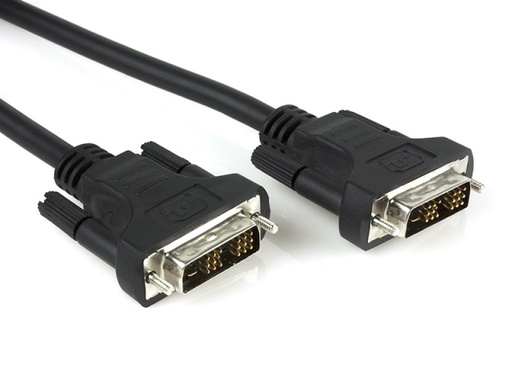 [XTC-328] Xtech XTC-328 - Cable de vídeo - DVI-D macho a DVI-D macho - 1.83 cm - Negro