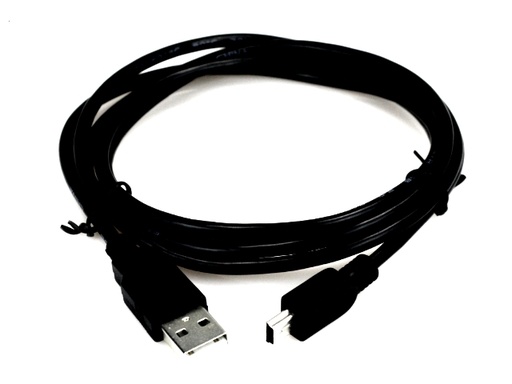 [XTC-317] Xtech - USB cable - 4 pin USB Type A - 1.83 m - Black - to mini USB - camera