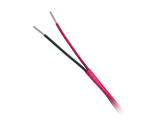 [43061104] Honeywell 43061104 - Cable para fuego - rojo - 18 AWG / 2AC / 1000 pies - Conductor: 18 AWG Solid Bare Copper - Tipo de aislamiento: polipropileno - Diámetro de aislamiento: 0.052 "nom