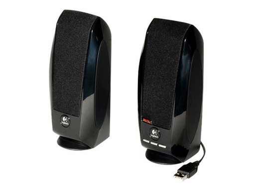 [980-001004] Logitech S150 - Altavoces - para PC - USB - 1.2 vatios (Total) - negro