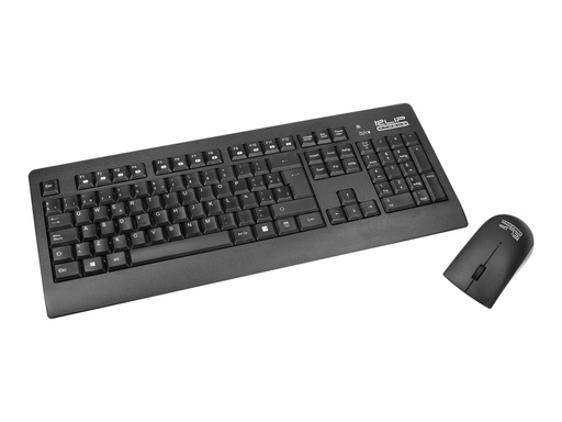 [KCK-265S] Klip Xtreme KCK-265S - Juego de teclado y ratón - inalámbrico - 2.4 GHz - impermeable