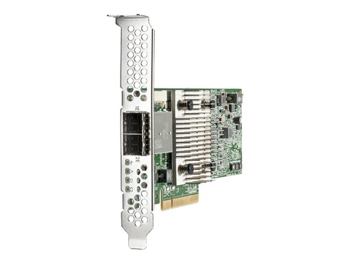 [726911-B21] HPE H241 Smart Host Bus Adapter - Controlador de almacenamiento - 8 Canal - SATA 6Gb/s / SAS 12Gb/s perfil bajo - 12 Gbit/s - RAID 0, 1, 5 - PCIe 3.0 x8 - para HPE D3710; Apollo 4510 Gen9; ProLiant DL20 Gen9, ML10 Gen9, ML30 Gen9, XL230a Gen9