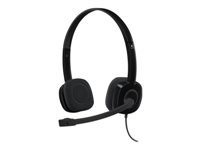 [981-000587] Logitech Stereo H151 - Auricular - en oreja - cableado