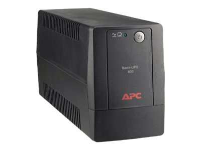 [BX600L-LM] APC Back-UPS BX600L-LM - UPS - CA 120 V - 300 vatios - 600 VA 7 Ah - USB - conectores de salida: 4 - negro