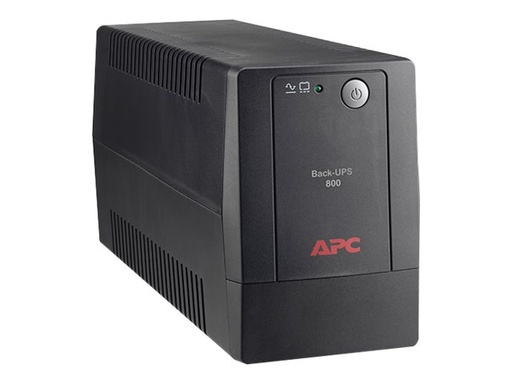 [BX800L-LM] APC Back-UPS BX800L-LM - UPS - CA 120 V - 400 vatios - 800 VA - conectores de salida: 4 - negro