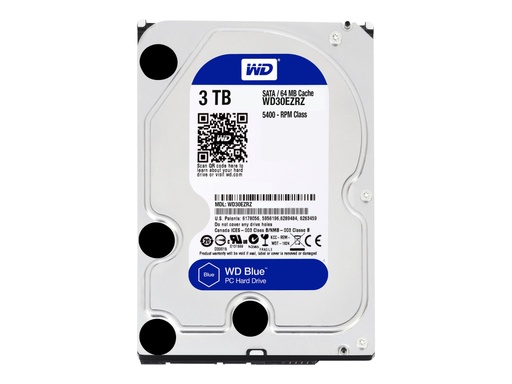 [WD30EZRZ] WD Blue WD30EZRZ - Disco duro - 3 TB - interno - 3.5" - SATA 6Gb/s - 5400 rpm - búfer: 64 MB