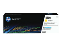 [CF412X] HP 410X - Alto rendimiento - amarillo - original - LaserJet - cartucho de tóner (CF412X) - para Color LaserJet Pro M452, MFP M377, MFP M477