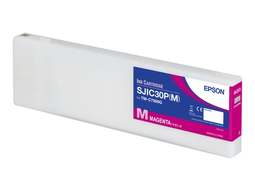 [C33S020637] Epson SJIC30P(M) - Magenta - original - cartucho de tinta - para ColorWorks C7500GE, TM-C7500G