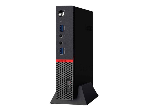 [10HY0020LS] Lenovo ThinkCentre M700 10HY - Pequeño - Core i3 6100T / 3.2 GHz - RAM 4 GB - HDD 500 GB - HD Graphics 530 - GigE - WLAN: Bluetooth 4.0, 802.11a/b/g/n/ac - Win 7 Pro 64 bits (incluye Licencia de Win 10 Pro 64 bits) - monitor: ninguno - teclado: español - TopSeller