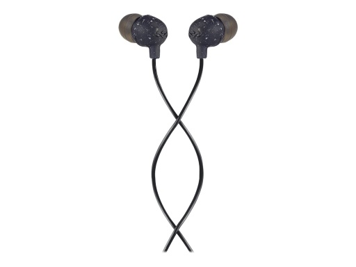 [EM-JE061-BK] House of Marley Little Bird - Auriculares internos con micro - en oreja - conector de 3,5 mm - aislamiento de ruido - negro