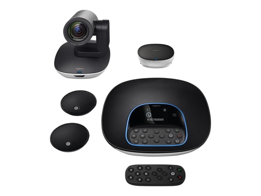 [960-001060] Logitech GROUP - Kit de videoconferencia - con Logitech Expansion Microphones