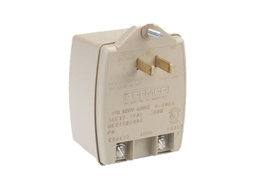[1361-GT] Honeywell 1361-GT - Transformer -                  - Potencia Nominal: 40 VA - Voltaje de entrada: 16.5 V AC  - Corriente de linea maxima: 2.40 A  - Transformador, 16.5Vac, 40Va, 2.4A 
