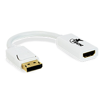 [XTC-358] Xtech - Display adapter - 20 pin DisplayPort - 19 pin HDMI Type A