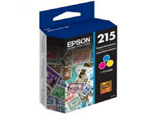[T215520-AL] Epson 215 - Color (cian, magenta, amarillo) - original - cartucho de tinta - para WorkForce WF-100