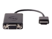 [470-ABZX] Dell - Adaptador de vídeo - HDMI (M) a HD-15 (VGA) (H) - negro - para Dell T1650; Inspiron 14 34XX, 15 35XX, 15 75XX; Latitude 5289 2-In-1; OptiPlex 50XX
