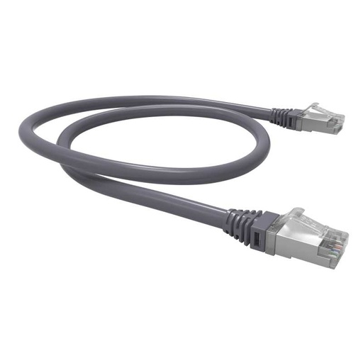 [35085063] Furukawa - Patch cord - CAT.6A - Blindado - LSZH - F/UTP - Gris - 1 metro
