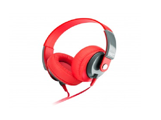 [KHS-550RD] Klip Xtreme - KHS-550RD - Headset - Para Cellular phone / Para Phone / Para Portable electronics / Para Tablet - Wired - supra-aurales-mic