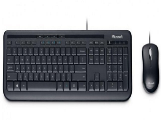[3J2-00008] Microsoft Wired Desktop 600 for Business - Juego de teclado y ratón - USB - Español - Latinoamérica - negro