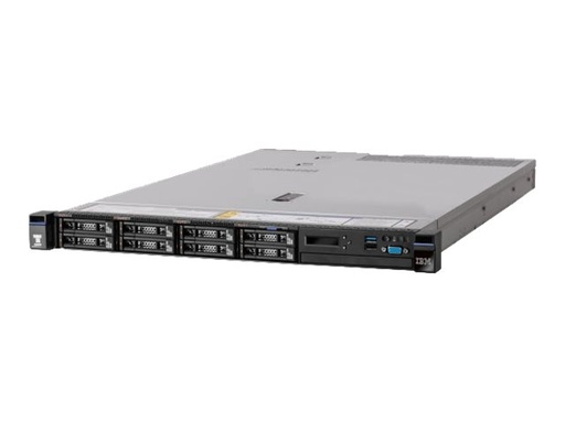[8869KCU] Lenovo System x3550 M5 8869 - Servidor - se puede montar en bastidor - 1U - 2 vías - 1 x Xeon E5-2609V4 / 1.7 GHz - RAM 16 GB - SAS - hot-swap 2.5" bahía(s) - sin disco duro - G200eR2 - GigE - sin SO - monitor: ninguno - TopSeller
