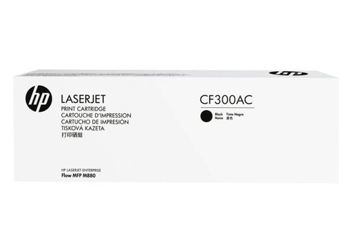 [CF300AC] HP 827A - Negro - original - cartucho de tóner (CF300AC) - para LaserJet Enterprise Flow MFP M880; LaserJet Managed Flow MFP M880