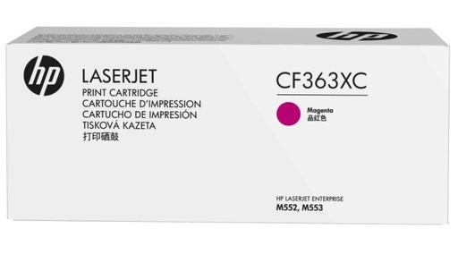 [CF363XC] HP 508X - Alto rendimiento - magenta - original - LaserJet - cartucho de tóner (CF363X) Contract - para LaserJet Enterprise MFP M577; LaserJet Enterprise Flow MFP M577