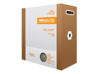 [TC-CARRIER] Ubiquiti TOUGHCable Carrier - Cable al por mayor - 304.8 m - doble blindado - CAT 5e - exterior - negro
