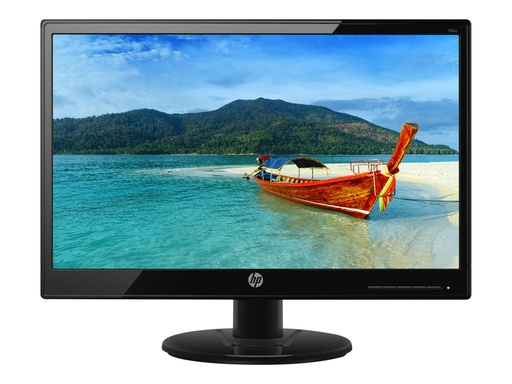 [T3U81AA#ABA] HP - 19ka - Monitor 18.5" - HD 1366 x 768 - Brillo 200 cd/m² - Angulo de visión 178° - Respuesta 8 ms - Inclinación -5 + 20° - VESA 100 - 1 VGA - Garantía: 1/1/0 (Mano de obra/Partes/En sitio) - Accesorios: Cable VGA - Color: Negro piano