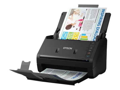 [B11B226201] Epson WorkForce ES-400 - Escáner de documentos - Sensor de imagen de contacto (CIS) - a dos caras - Legal - 600 ppp x 600 ppp - hasta 35 ppm (mono) / hasta 35 ppm (color) - Alimentador automático de documentos (ADF) (50 hojas) - hasta 4000 exploraciones por día - USB 3.0
