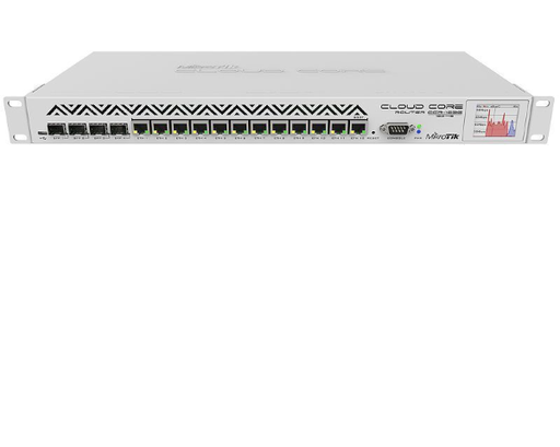 [CCR1036-8G-2S+] MikroTik Cloud Core Router CCR1036-8G-2S+ - Router - conmutador de 8 puertos - 10 GigE - montaje en rack